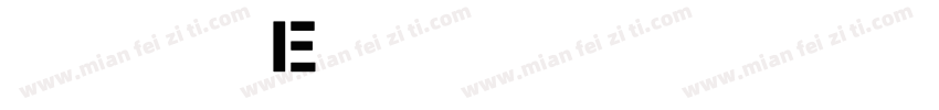 英文字体 Eurostile字体转换